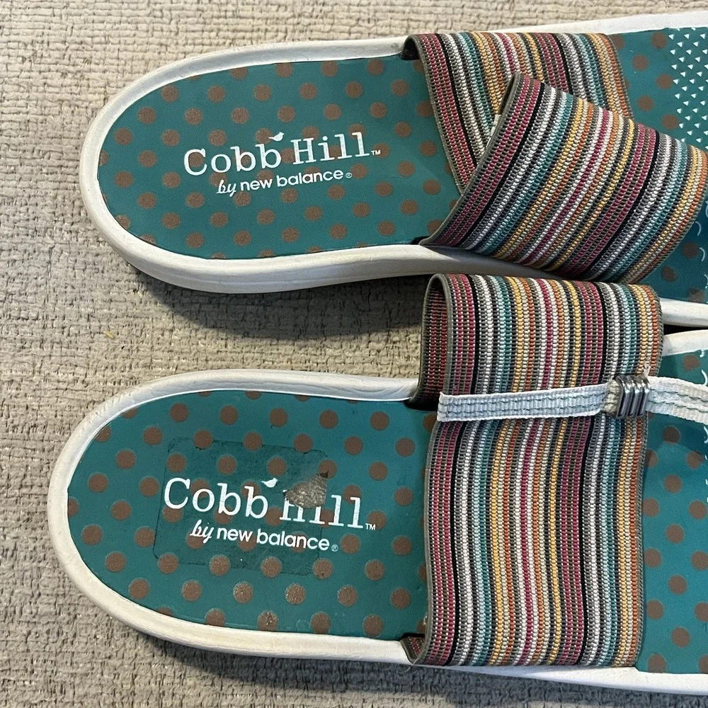 Cobb Hill by New Balance Women's 8 M Thong Band Sandals FlipFlop Slip-on Shoes‎